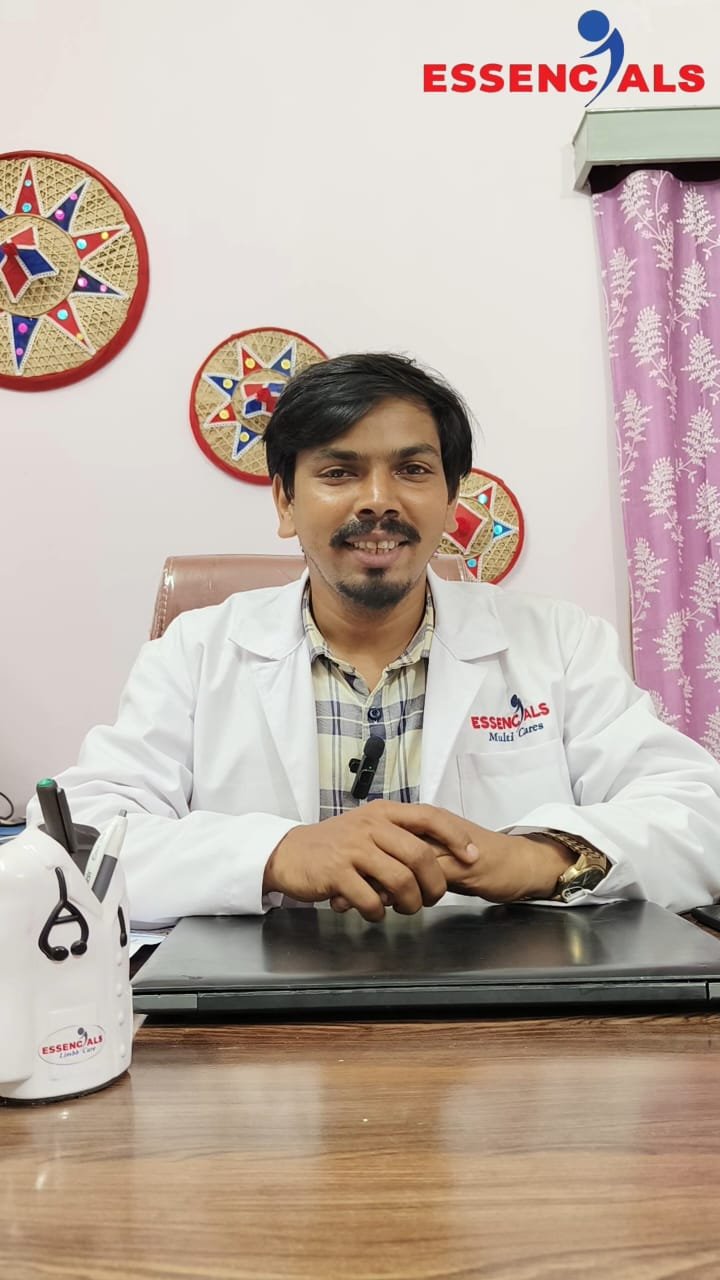 Dr. Dr Biswa Ranjan Baishya,OT,PT .DIRECTOR OF ESSENCIALS MEDI CARES PVT.LTD.